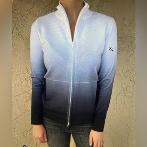 Edinburgh Knitwear Ombré Knit Jacket